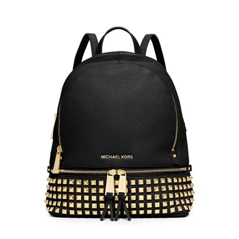 michael kors small studded backpack|michael kors small bag sale.